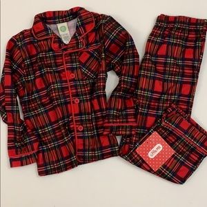 🌟Little Me Boys Plaid Pajama Set🌟